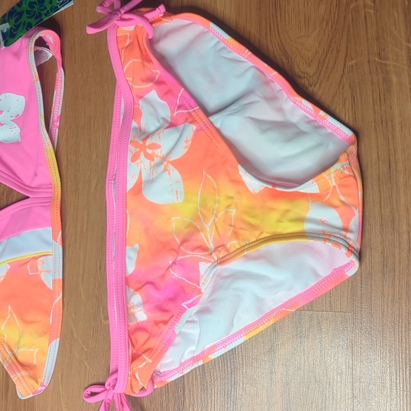 NWT Malibu Girls 2 Pc Bikini Size 16 - Picture 3 of 8